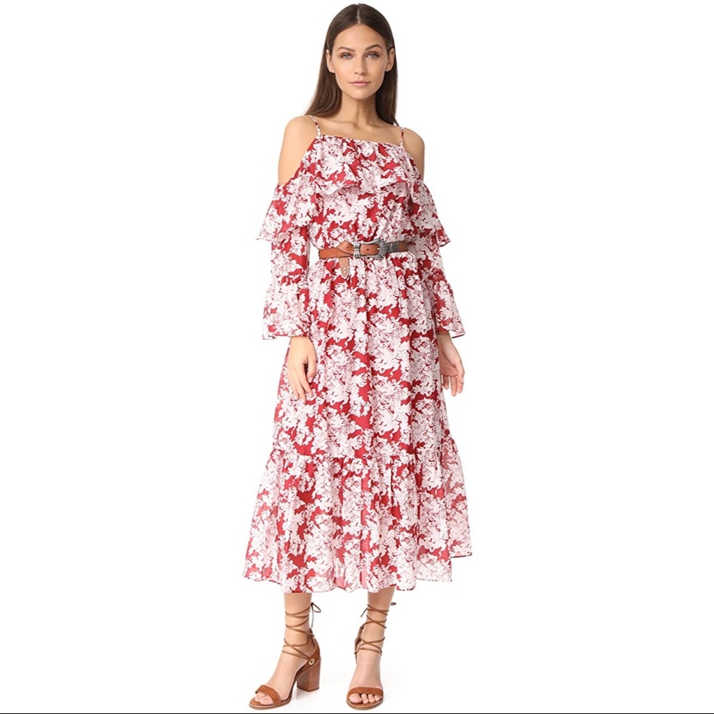 Robert Rodriguez Off Shoulder Dress